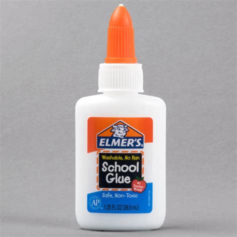 Elmer's E301 1.25 fl. oz. White Liquid School Glue