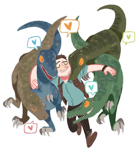 Owen and his Velociraptors - Jurassic World Fan Art (38560813) - Fanpop