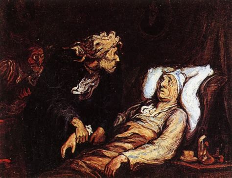 The Hypochondriac - Honore Daumier - WikiArt.org - encyclopedia of visual arts