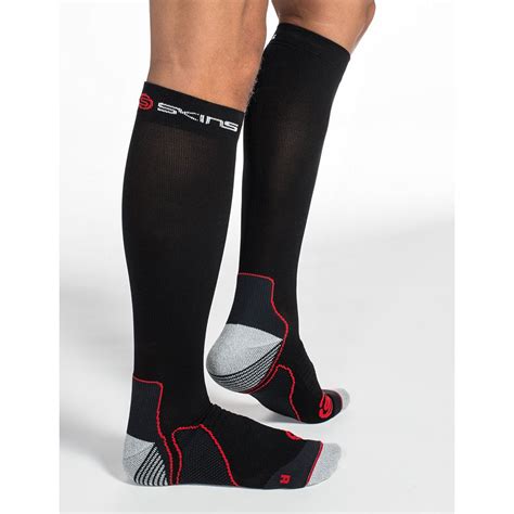 Skins Men's Active Essentials Compression Socks Red/Black XL | eBay