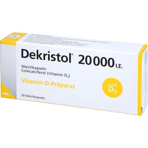 DEKRISTOL 20.000 I.E. Weichkapseln günstig kaufen