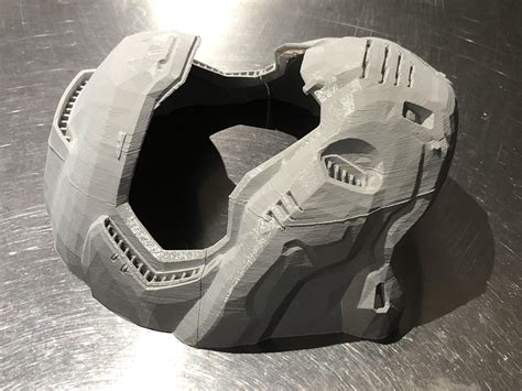 Work in progress full size Doom Slayer helmet. : r/3Dprinting