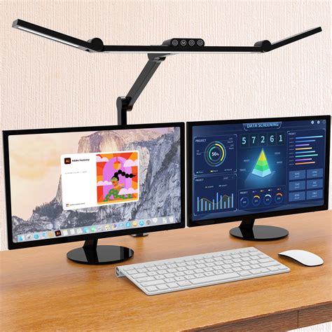 Micomlan Led Desk Lamp with Clamp, Architect Desk Lamp for Home Office ...