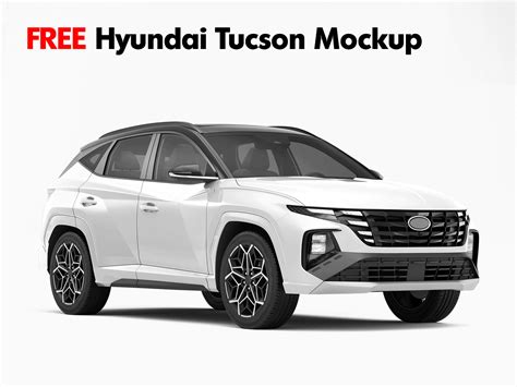 Free Hyundai Tucson Car Mockup by Mockupix on Dribbble