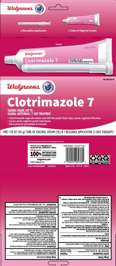 Clotrimazole Vaginal Cream, USP