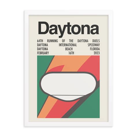 2023 Daytona Twin 150s Print – Modern Racing Prints