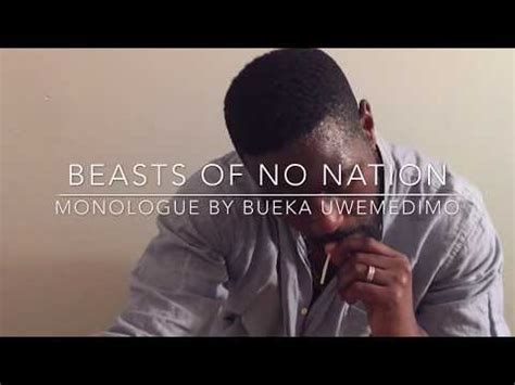 Beasts Of No Nation Idris Elba Monologue by Bueka Uwemedimo - YouTube