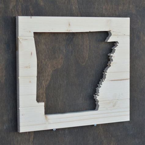 Arkansas State Wood Cutout | Wood cutouts, Wood, Cutout