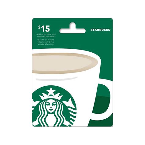 Starbucks Gift Card - $15 | London Drugs