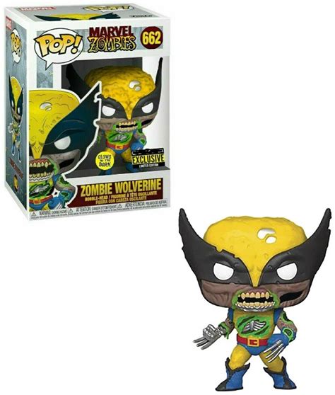 Funko Marvel Zombies POP Marvel Wolverine Exclusive Vinyl Figure 662 ...