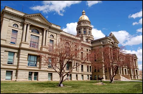 Wyoming State Capitol Building | Cheyenne, Wyoming | Western Bucking Horse | Flickr