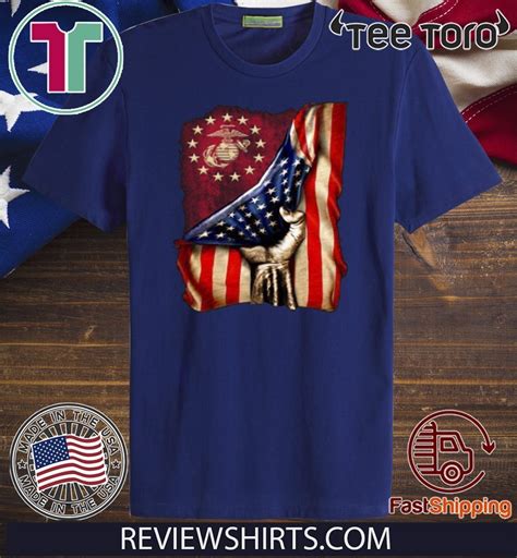 US Marine Corps American Flag 2020 T-Shirt