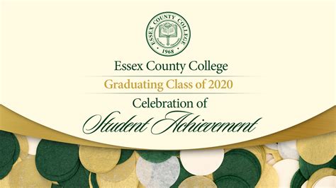 Essex County College Virtual Celebration of Student Achievement on ...