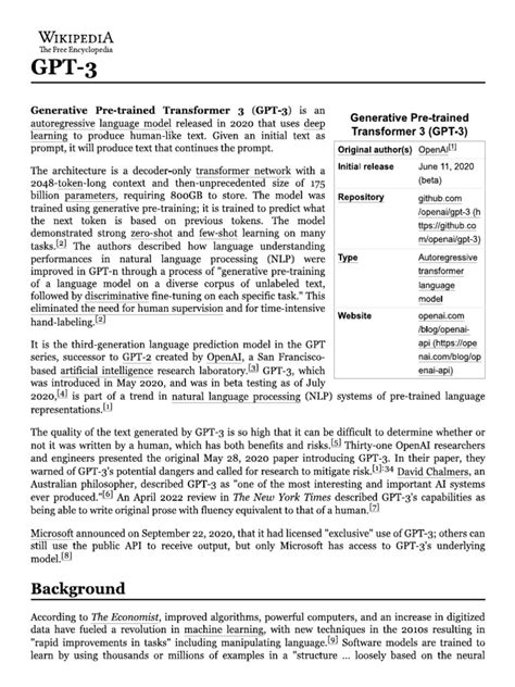 GPT-3 - Wikipedia | PDF