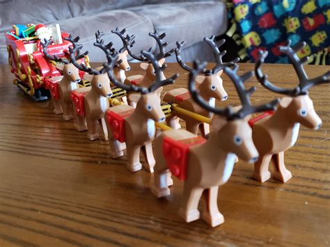 Dasher, Dancer, Prancer, Vixen, Comet, Cupid, Donner, Blitzen : r/lego