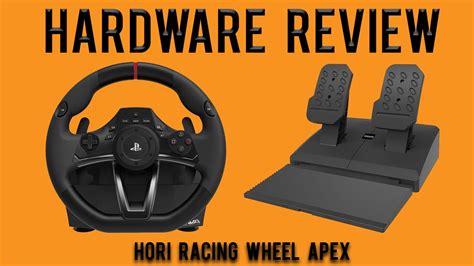 Hardware Review: Hori Racing Wheel Apex for PlayStation 4/3 and PC - YouTube