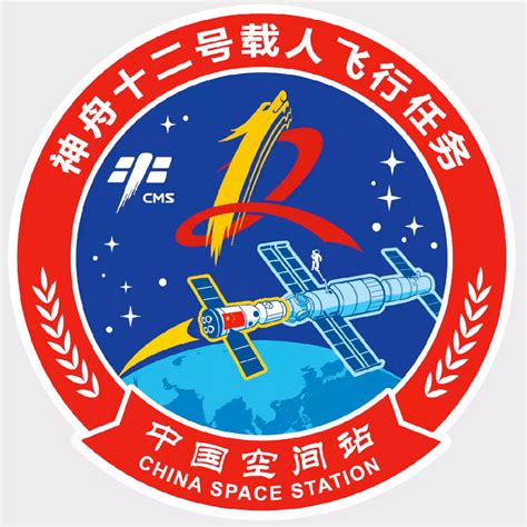 China's Shenzhou 12 mission patch - collectSPACE: Messages