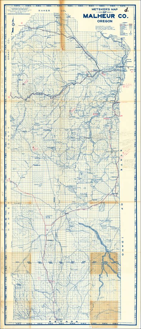 Malheur County Map