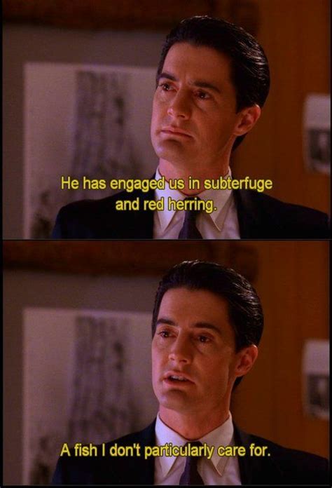 agent cooper. The best | Twin peaks, Twin peaks quotes, Twin peaks 1990