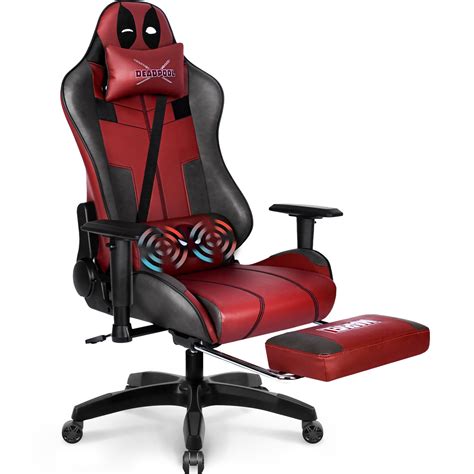 Neo Chair MARVEL Prime Series Ergonomic High-Back Gaming Chair with Footrest, Deadpool - Walmart ...