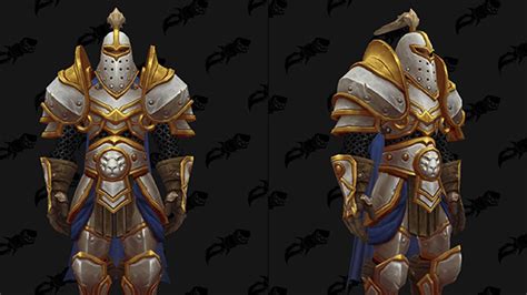 You’ll look majestic in the Alliance Plate set for Battle for Azeroth’s Warfronts | PCGamesN