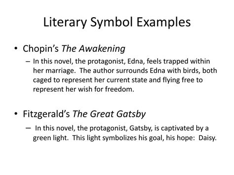 PPT - SYMBOLS IN LITERATURE PowerPoint Presentation, free download - ID ...