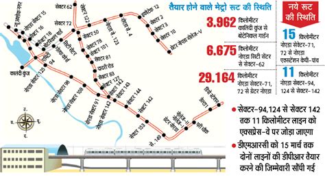 Greater Noida Metro Map