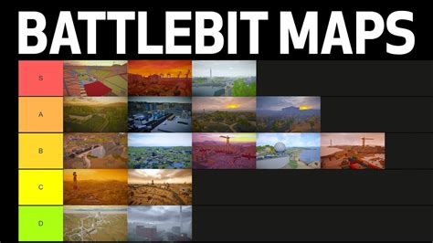 Maps Tier List of BattleBit Remastered - YouTube