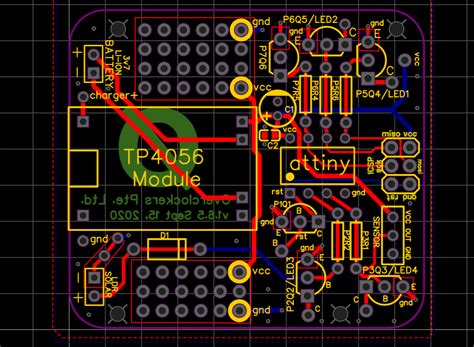 Attiny85 Breakout for LED Projects - Share Project - PCBWay