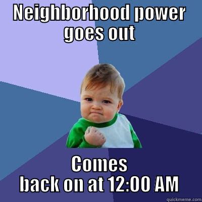 Power outage - quickmeme