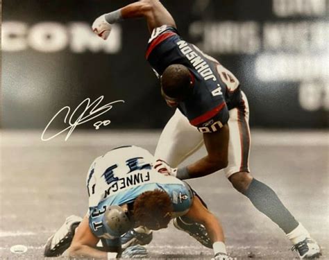 Andre Johnson Autographed Signed Autographed 16X20 Photo JSA Authentic ...