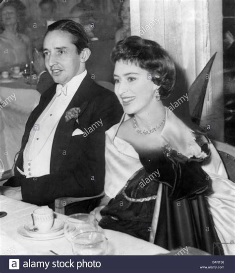 Download this stock image: Princess Margaret and Billy Wallace - B4R156 from Alamy's library of ...