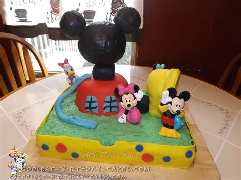 Mickey Mouse Clubhouse Birthday Cake