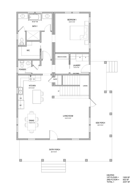 Floorplan - Aspen - Arbor Craft Builders