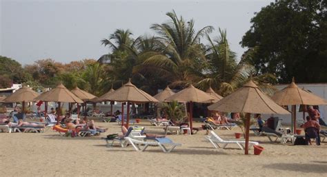 Photographs of Beaches at Banjul - the capital city of the Gambia in West Africa