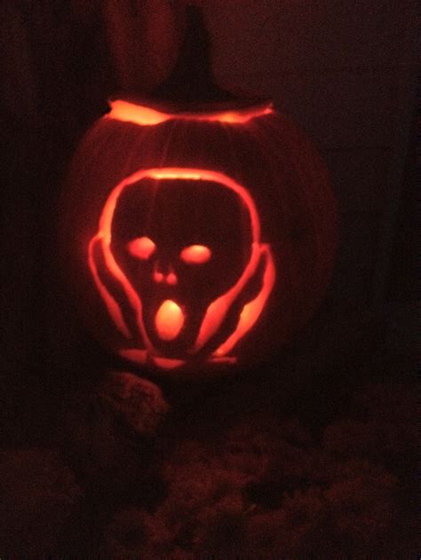 The Scream | Pumpkin carving, Carving, Pumpkin