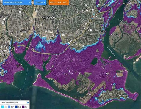 CT shoreline towns that will be under water in Category 3 hurricane