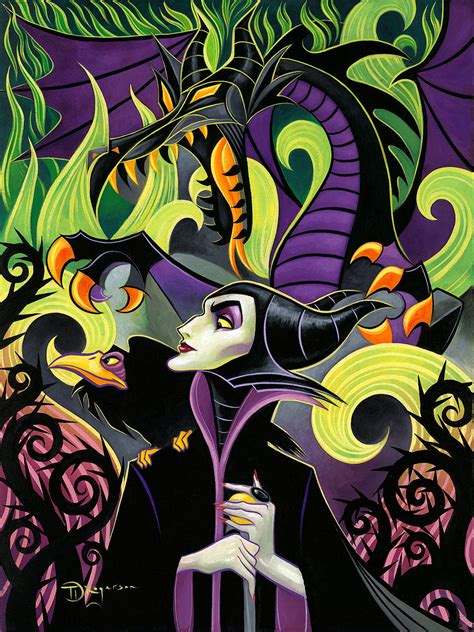 Maleficent' s Fury - Disney Art By Tim Rogerson – Disney Art On Main Street