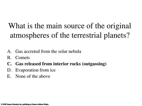 PPT - Planetary Atmospheres Earth and the Other Terrestrial Worlds ...