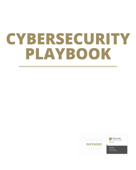 The 2023 Cybersecurity Playbook