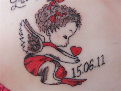 cherub angel tattoos | sweet 25 Original Cherub Tattoos Small Angel ...