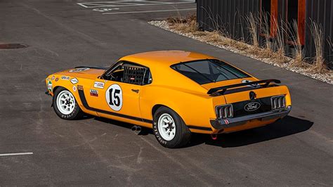 Never-Raced Bud Moore 1970 Ford Mustang Boss 302 Race Car Up for Grabs - autoevolution