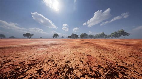 African savanna landscape with acacia trees 7545634 Stock Video at Vecteezy