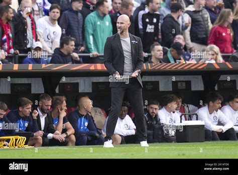 ROTTERDAM, 15-09-2022, Stadium Feijenoord, De Kuip, UEFA Europa League, Feyenoord - Sturm Graz ...