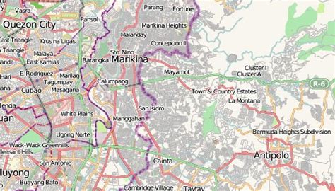 Antipolo Map - Philippines