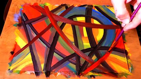 Abstract Painting Lines - Top Painting Ideas