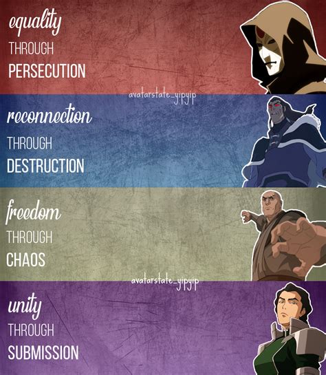 LOK villains | Do you prefer ATLA's villains, or LOK's villains? | OC ...