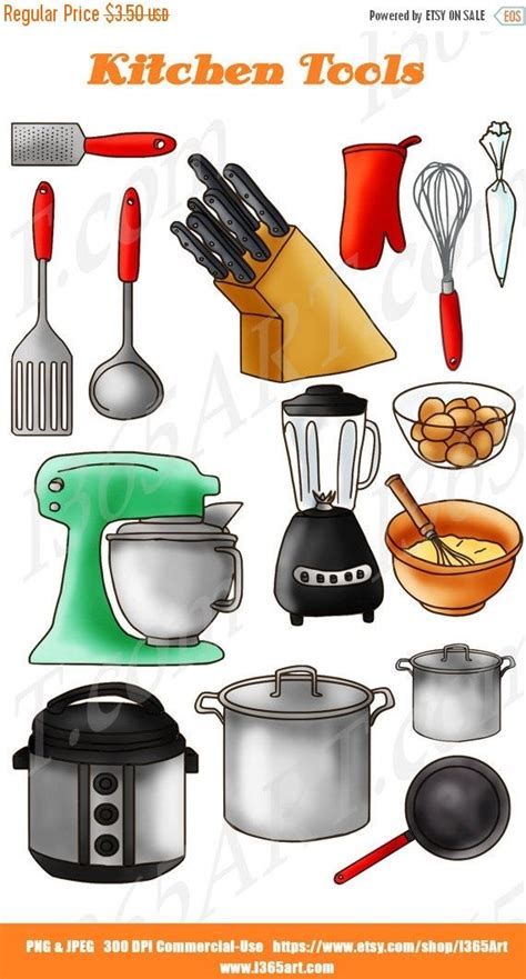 Kitchen clipart kitchen clip art baking clipart baking clip etsy – Artofit