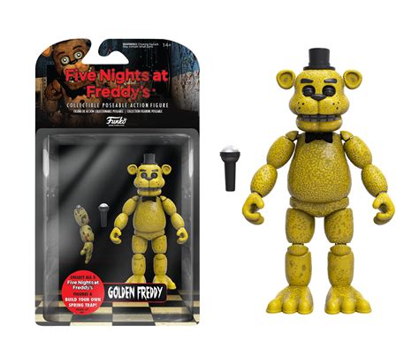 Funko Five Nights at Freddy's Articulated Golden Freddy Action Figure ...