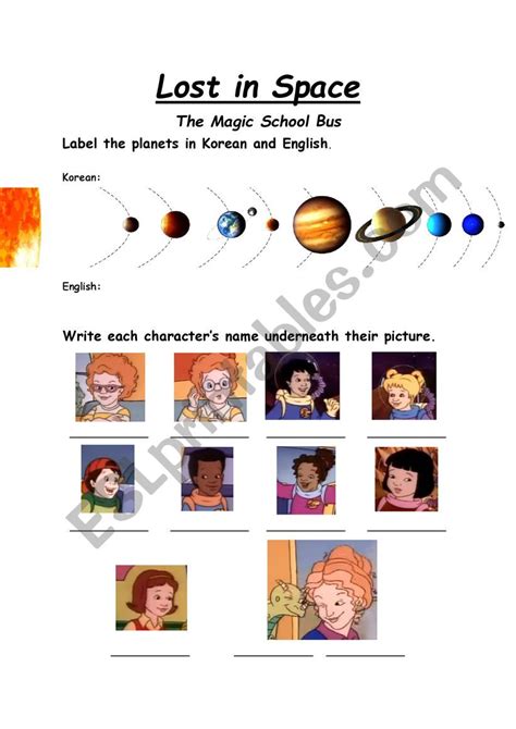 Magic School Bus Gets Lost In Space